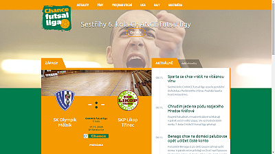 oficiální web 1.futsalové ligy